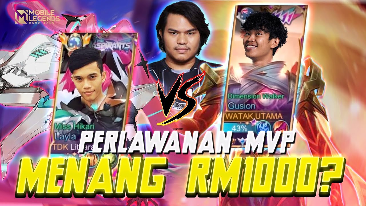 CHALLENGE MVP RM1000 ! RAJA KS MODE IS ONLINE BEBEHHHH !!