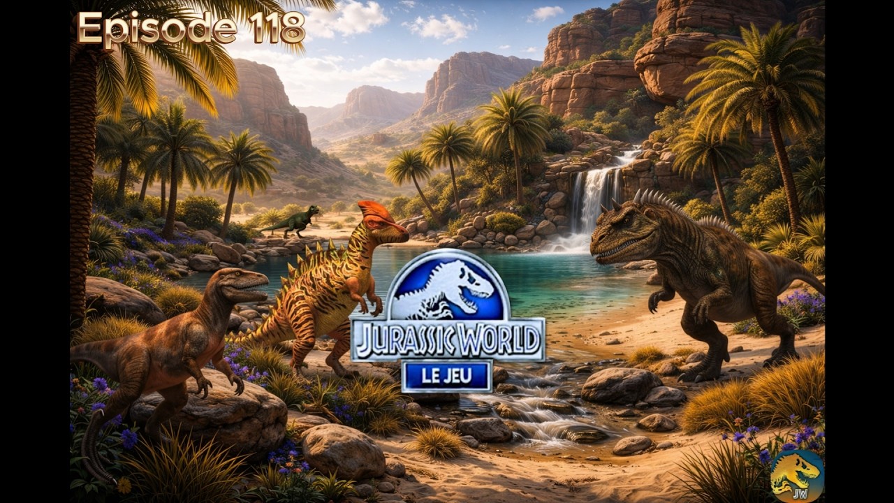 Un Nouveau Challenger et 3 Créatures Niveau 40 sur Jurassic World le jeu (Ep 118/Avec Voix)