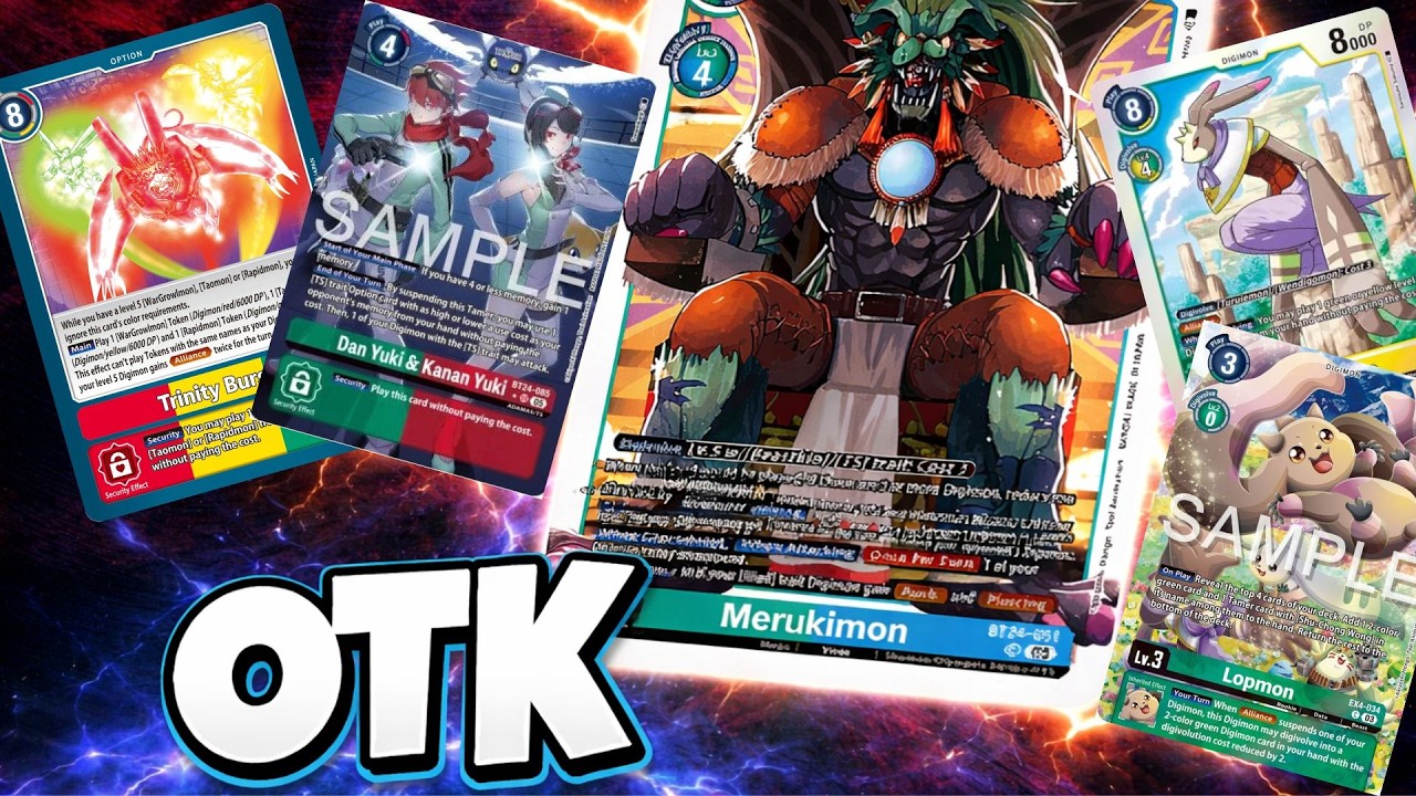 Mostramos el OTK de conejos!! | Digimon TCG