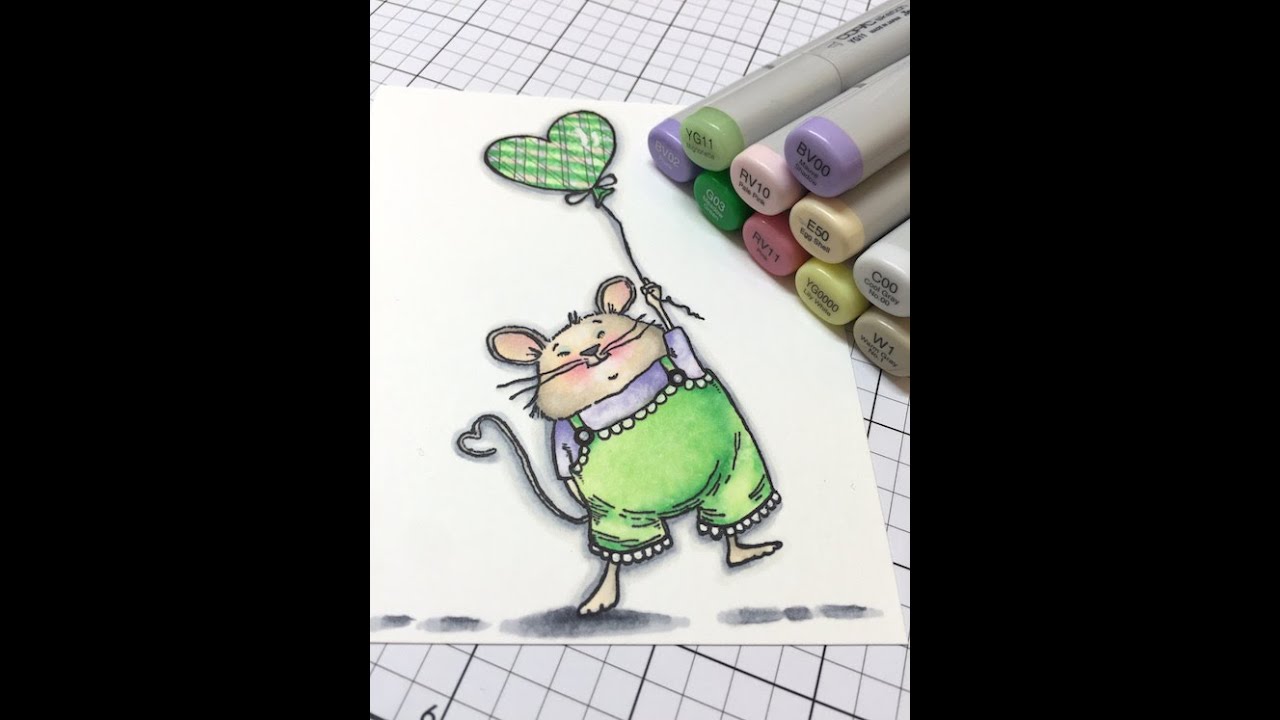 Day 3. The Daily Marker Coloring Challenge - Quick Copic Coloring #thedailymarker30day