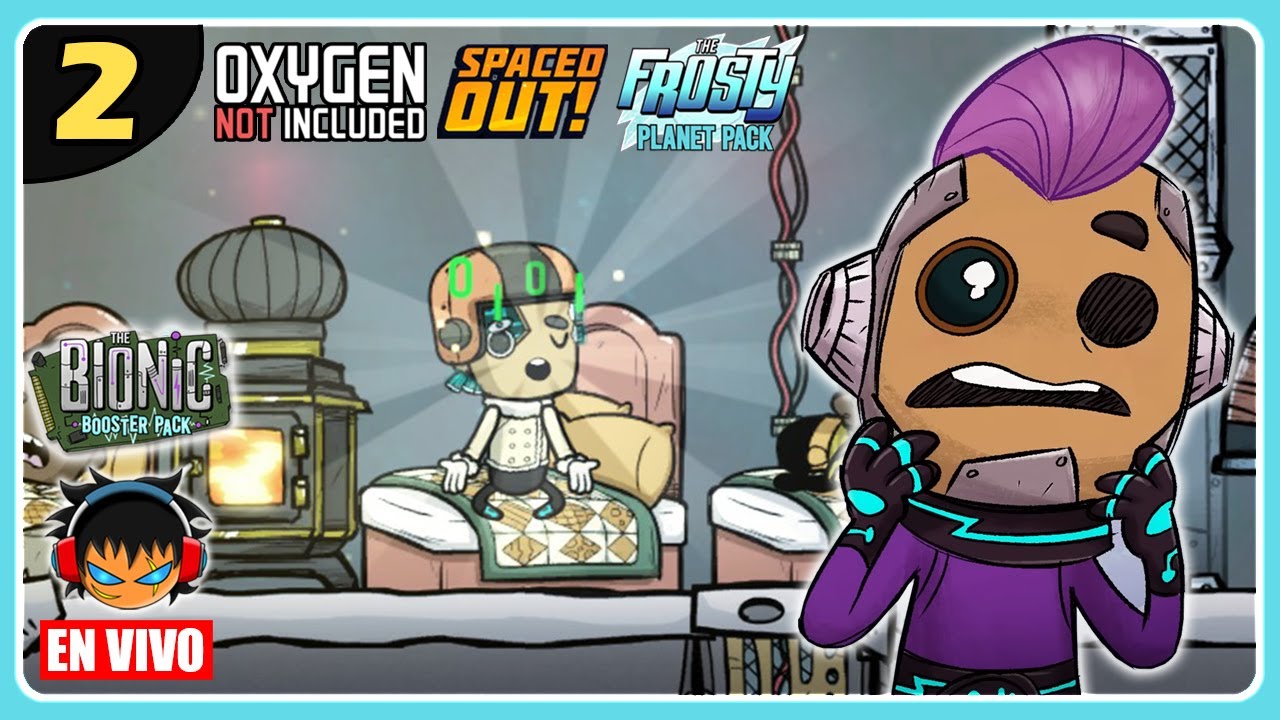 DLC The Bionic Booster Pack #2 - EXPLORACION Y ESTABILIDAD - Oxygen Not Included - TFP + SO!