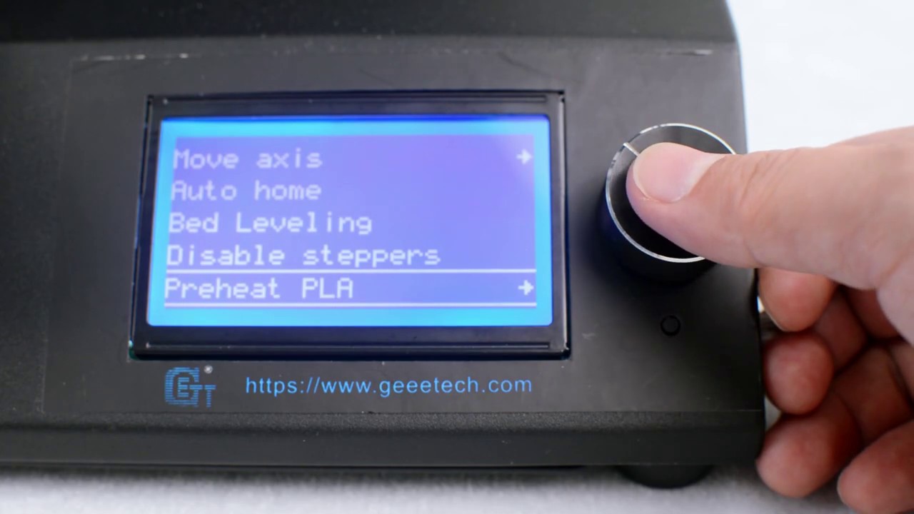 GEEETECH A20 3D printer | replace nozzle