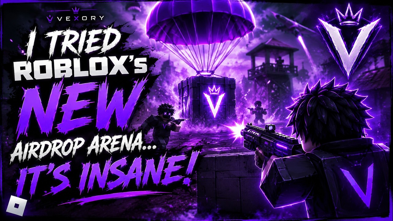 I Tried Roblox's NEW AirDrop Arena... It's INSANE!