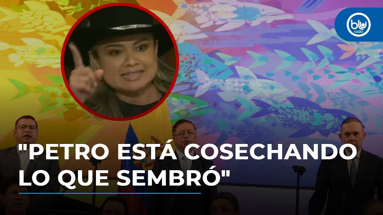 Arremetida de Lina Garrido contra Petro, &iquest;deben reforzarle la seguridad? Duro debate en Ma&ntilde;anas Blu