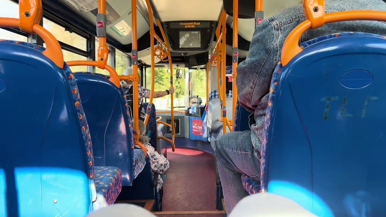 (First Day via Crockenhill Rd) Journey on Route B14 Stagecoach London SN67WYO 37502 29/3/25