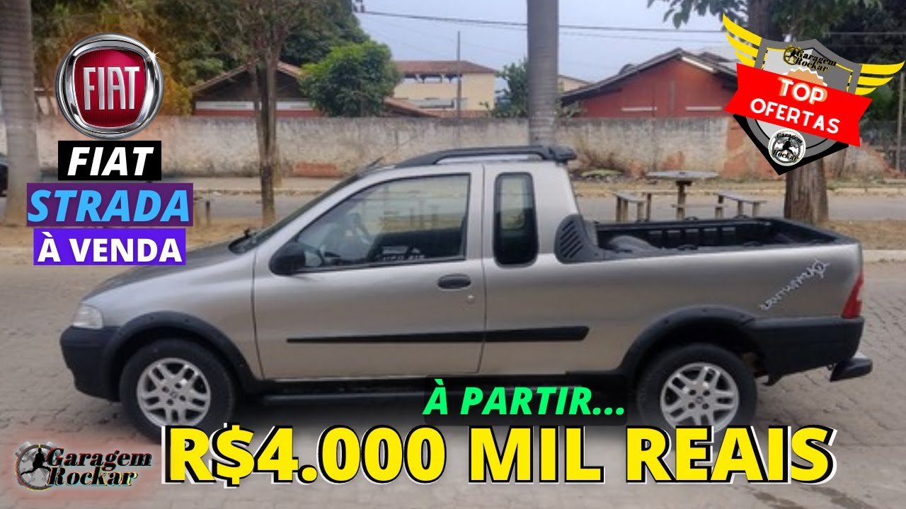 [Fiat Strada] A VENDA POR APENAS 4 MIL REAIS! Top Ofertas! #fiatstrada #stradaavenda #carrobarato