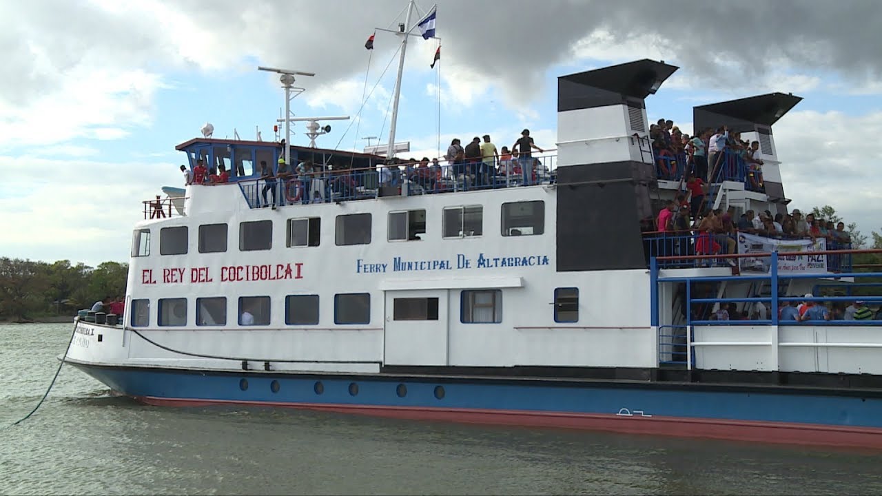 Celebran el regreso de operaciones del Ferri “El Rey del Cocibolca»