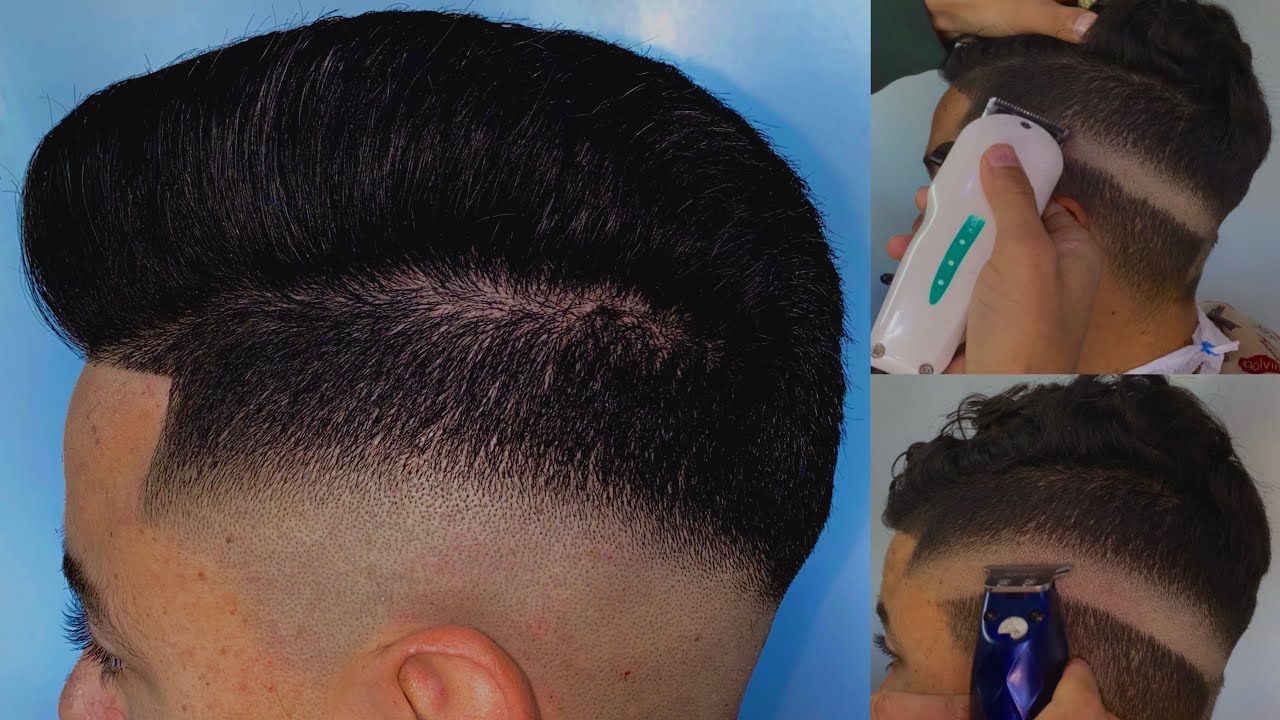 تدريج مسح خط الموس في مكانه بأبسط الطرق الحديثة 2023(الدگرادي في بلاستها)🔥🔥💈👍