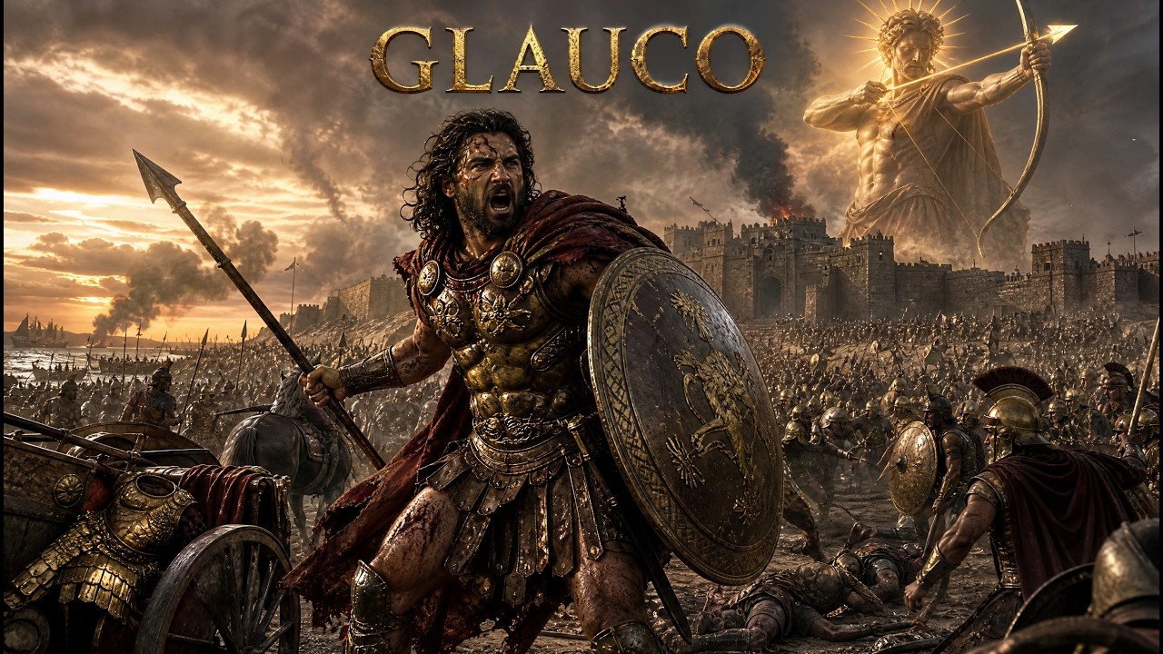 GLAUCO - El Héroe Olvidado de la Guerra de Troya | Historia del Noble Guerrero Licio