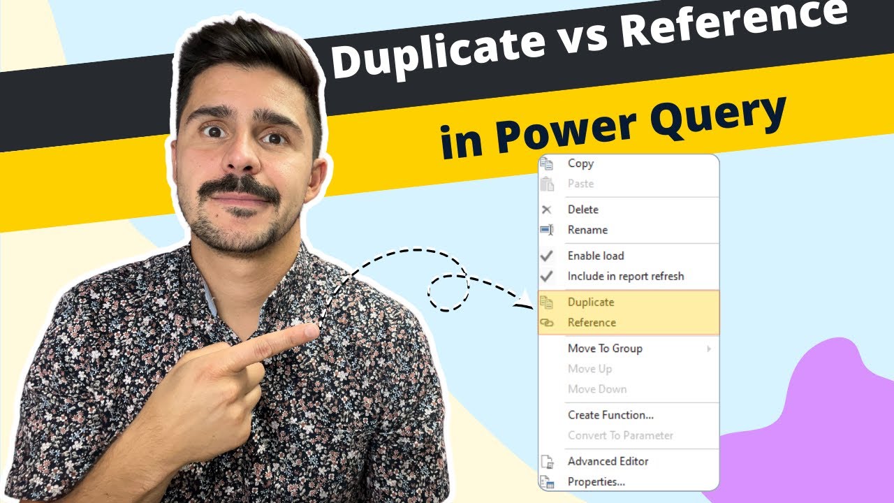 В чём разница между дубликатами и ссылками в Power Query? [Power BI и Excel]