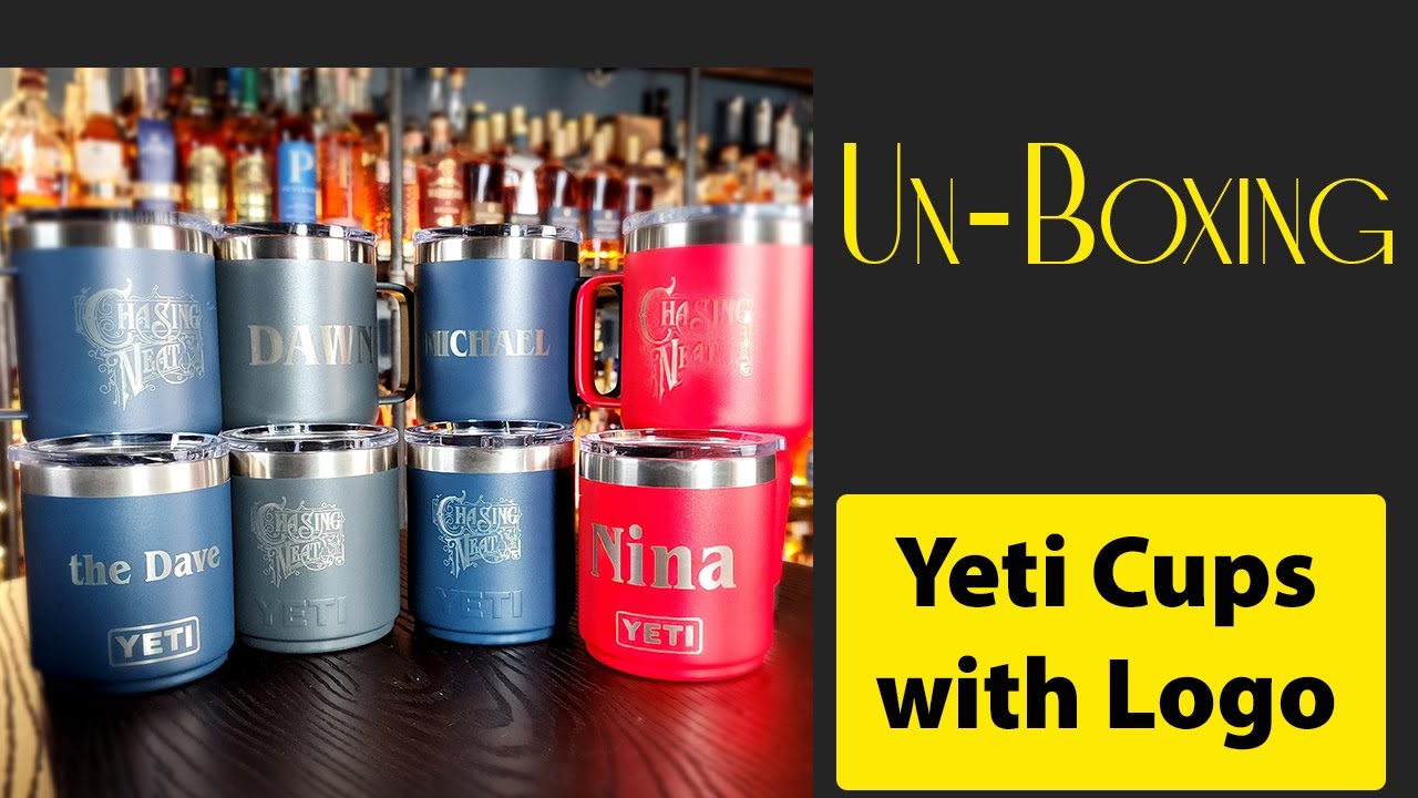 Unboxing Our Truly Epic Custom Yeti Cups with our new logo!