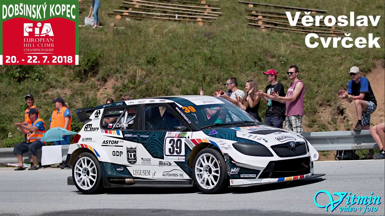 Škoda Fabia S2000 - Věroslav Cvrček - XXXV. Dobšinský kopec 2018 - FIA European Hill Climb Champions