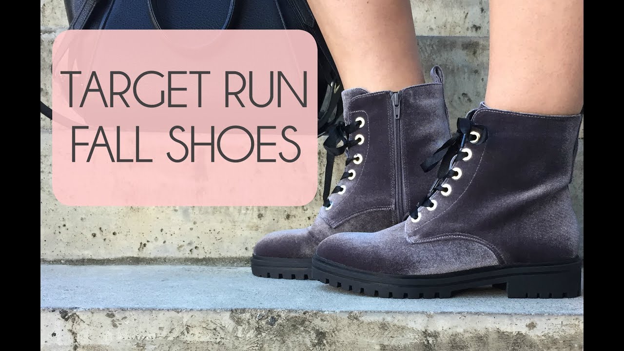 TARGET RUN / HAUL: FALL BOOTS and BOOTIES | Julia Marie B