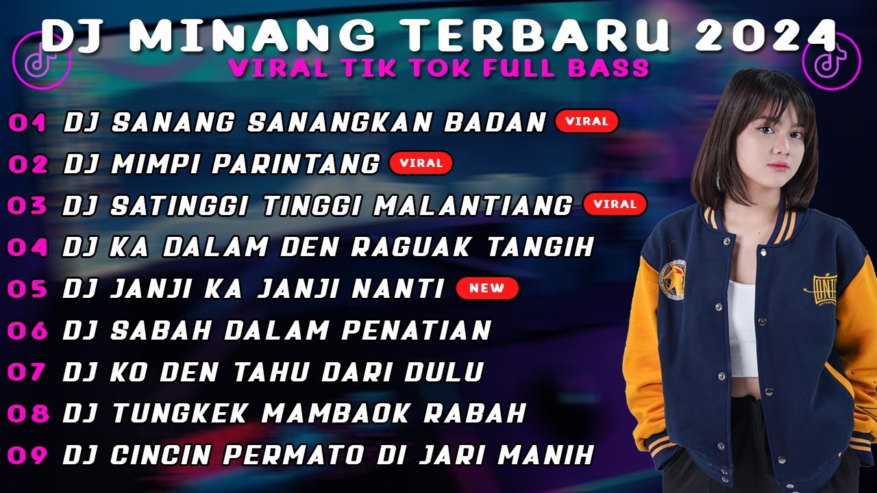 DJ MINANG TERBARU 2024 | DJ SANANG SANANGKAN BADAN | DJ UDA KA ADIAK PAKAI LAMO VIRAL TIK TOK