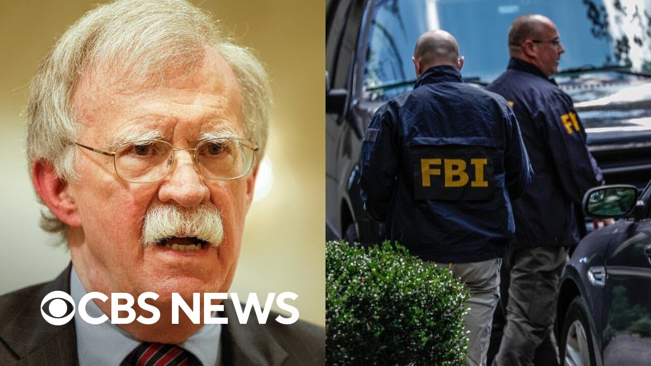 Latest news on FBI searching John Bolton's home, office