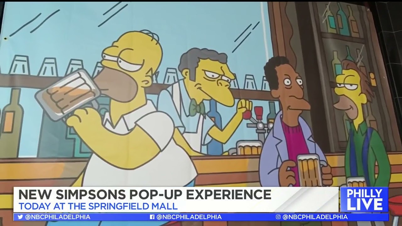 Hey &lsquo;Simpsons' Fans &ndash; Moe's Tavern Pops Up at Springfield Mall, of Course