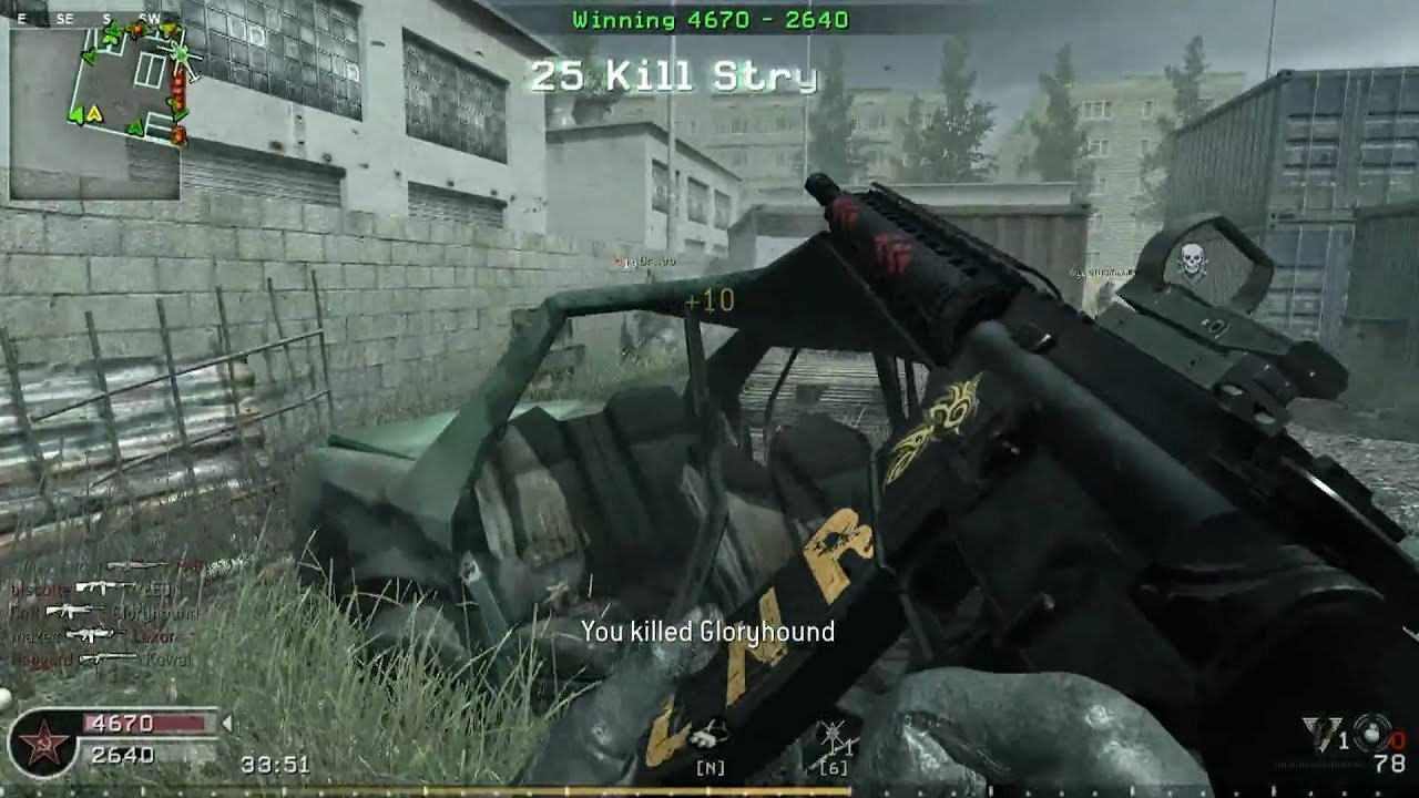 CoD4 shipment  team deathmatch (PC)