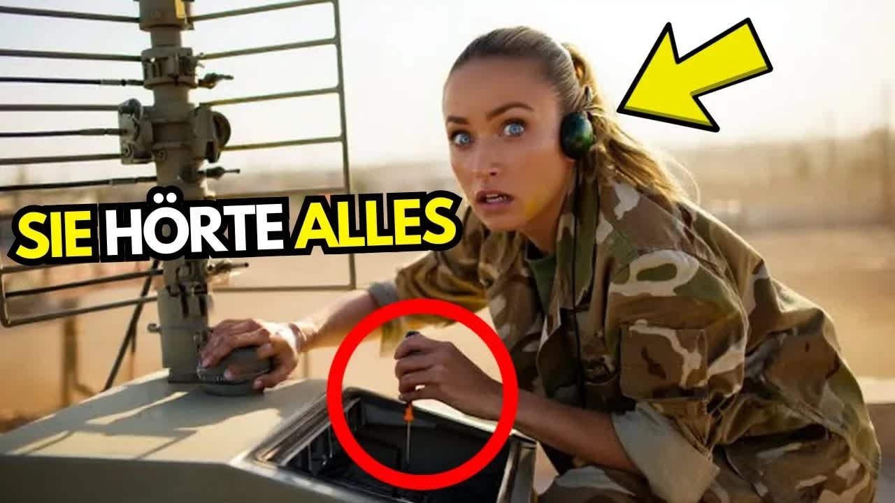Sie reparierte nur die Antenne – bis sie den gesamten Plan des Feindes hörte