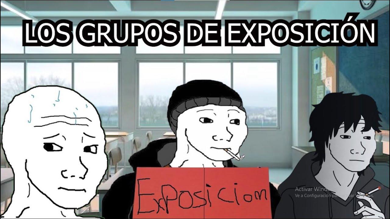 LOS GRUPOS DE EXPOSICIÓN EN CLASE