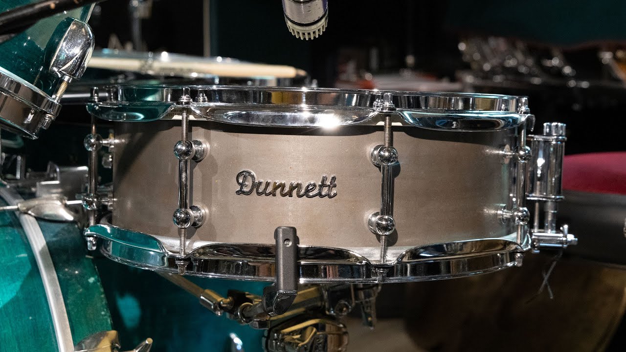 Dunnett Classic Drums Carbon Steel Snare Drum 5x14 "Katarna"