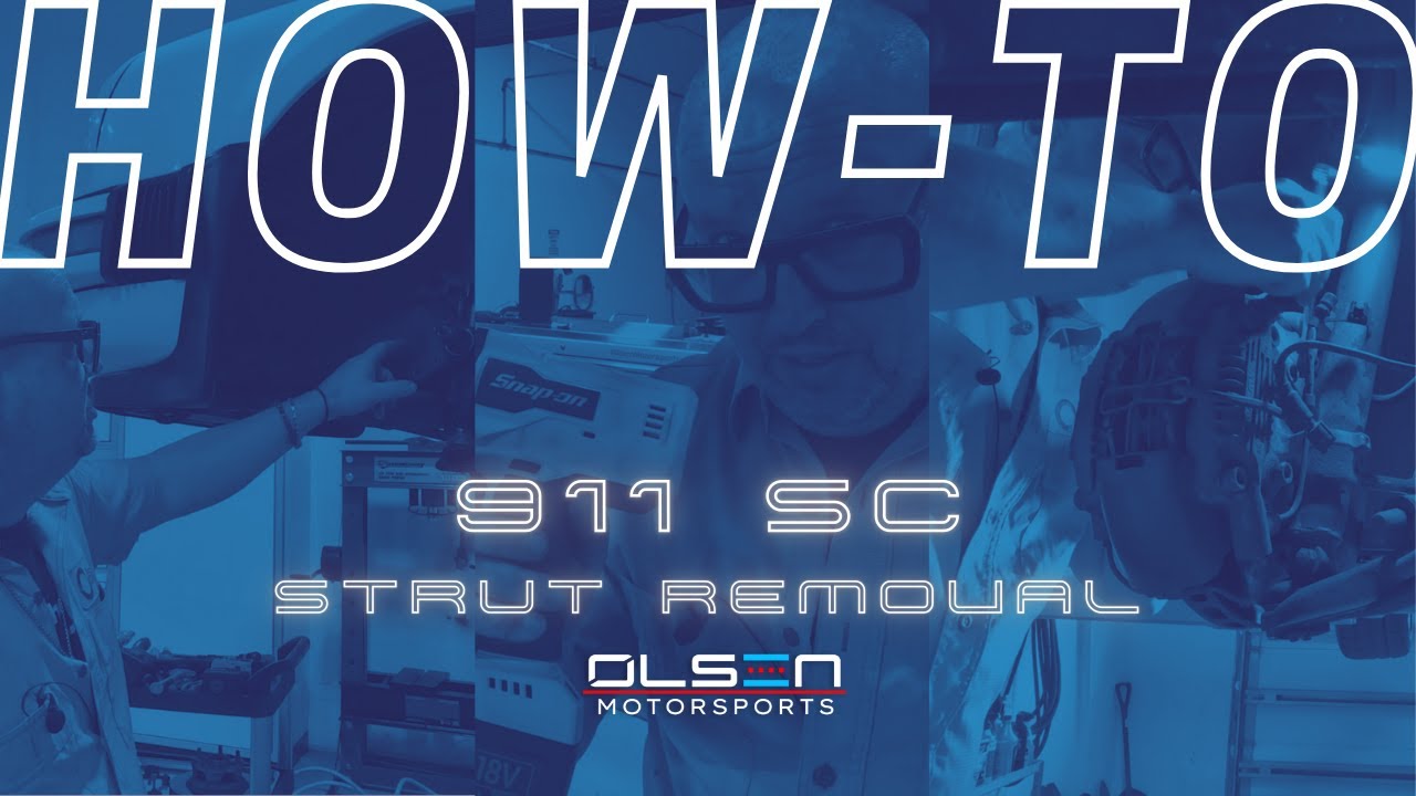 How To  I  Porsche 911 SC Strut Removal