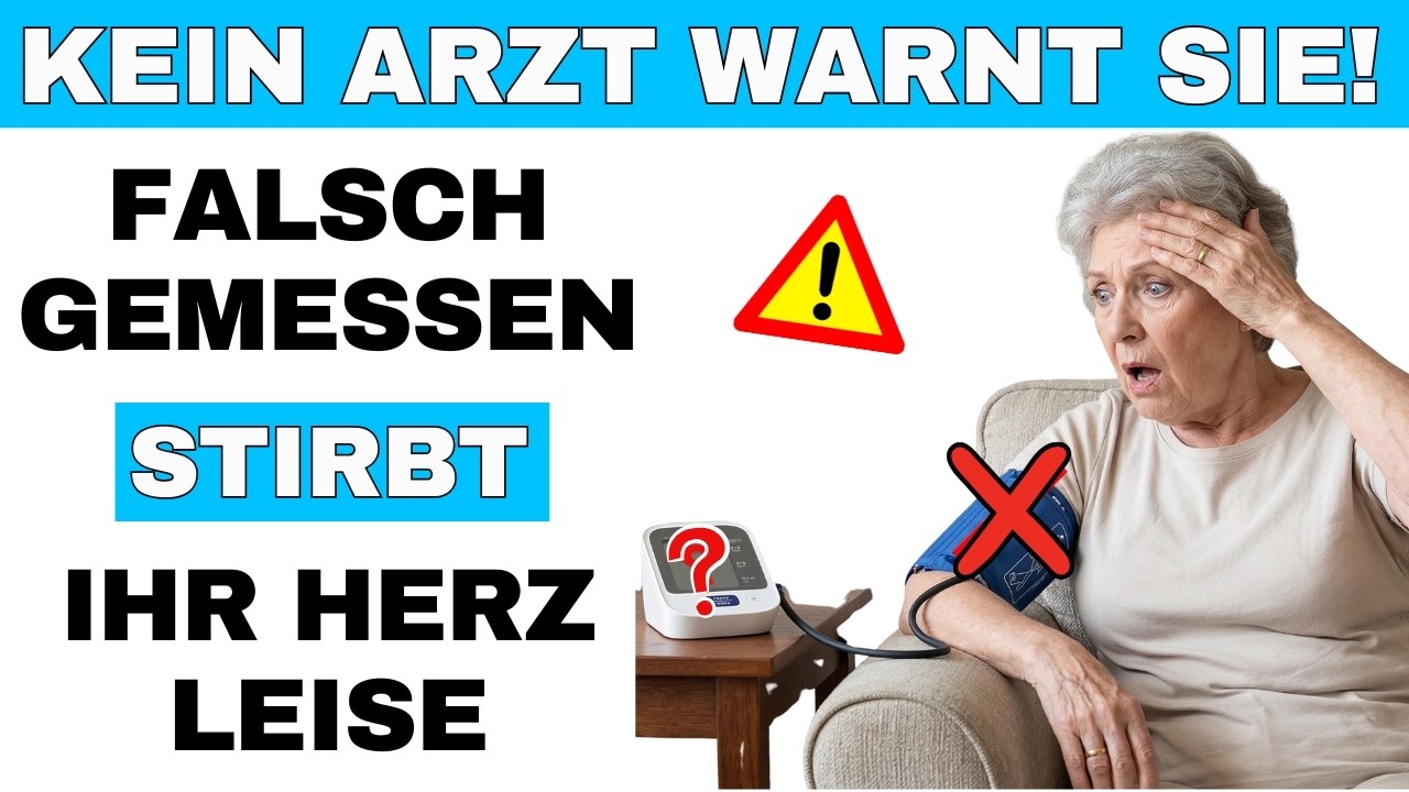 Blutdruck richtig messen: 11 gefährliche Fehler, die Senioren zu Hause machen (Ärzte warnen!)