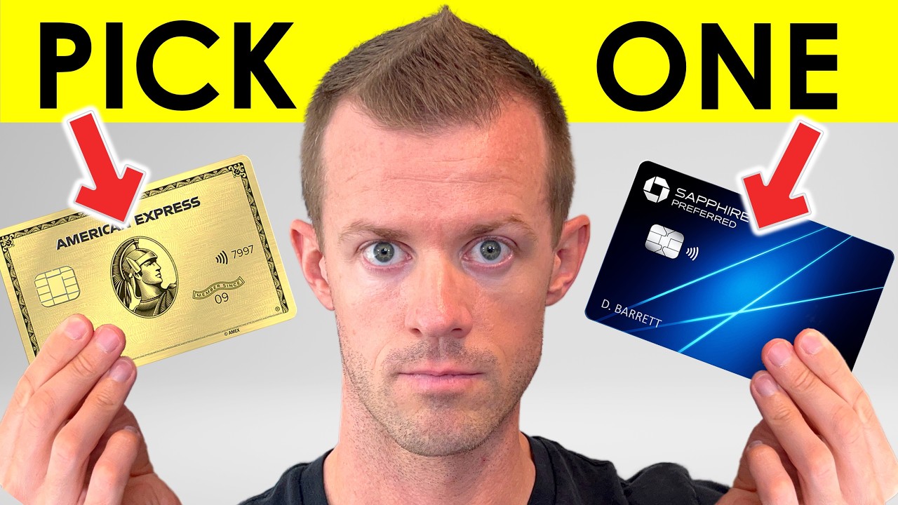 Золотая карта Amex против предпочтительной карты Chase Sapphire (НОВИНКА 2025)