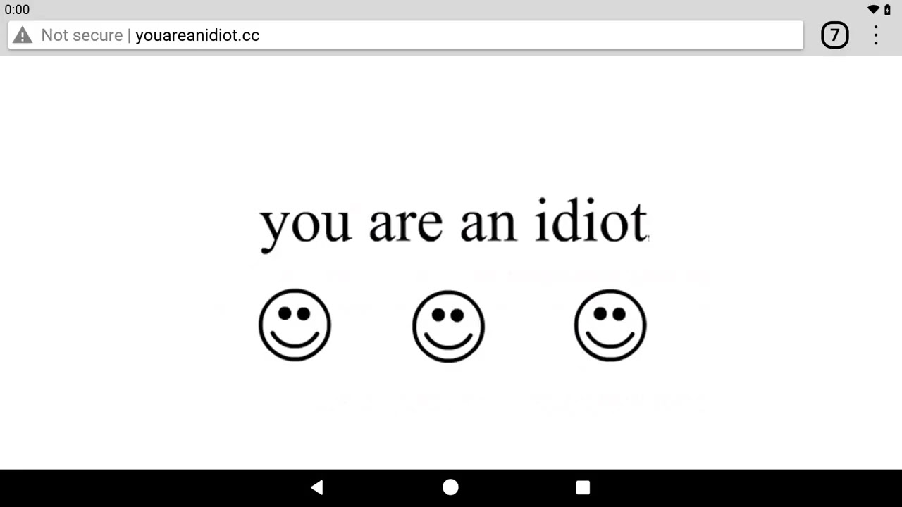 You Are An Idiot.org на Android