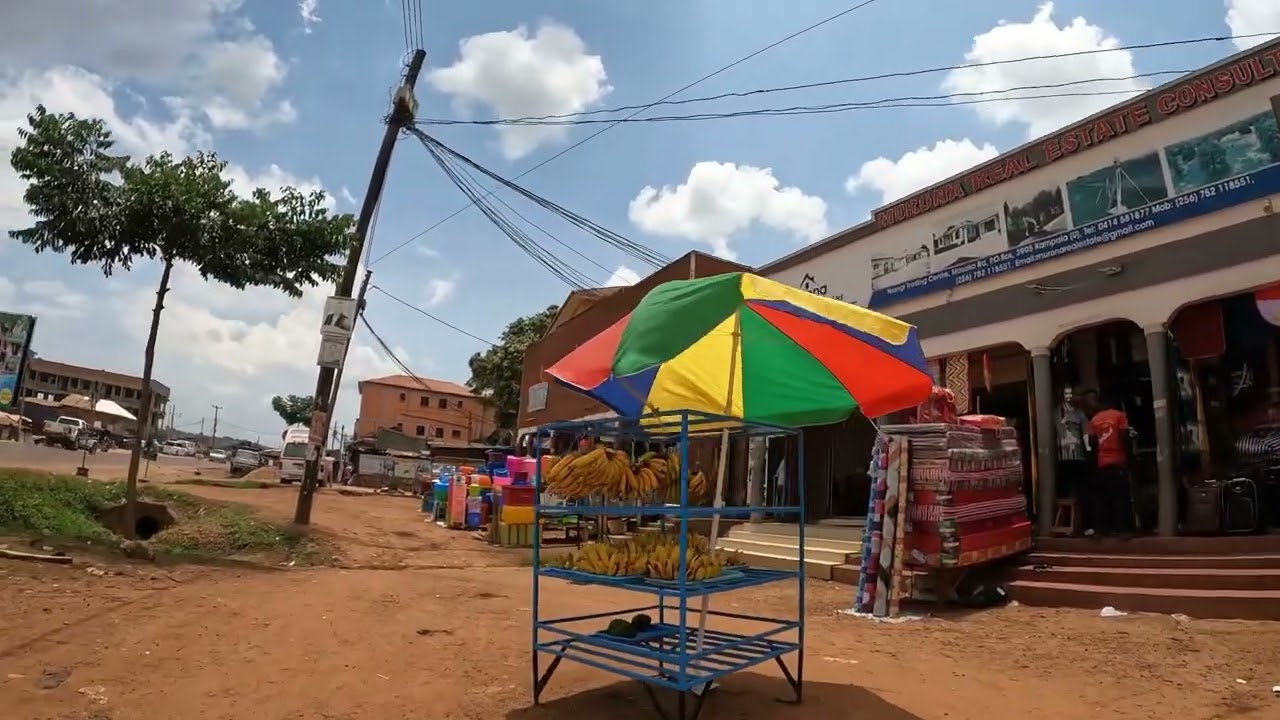 Walk in Nsangi town 16km from Kampala #uganda #freefire #fyp #africa #lifestyle #walkthrough