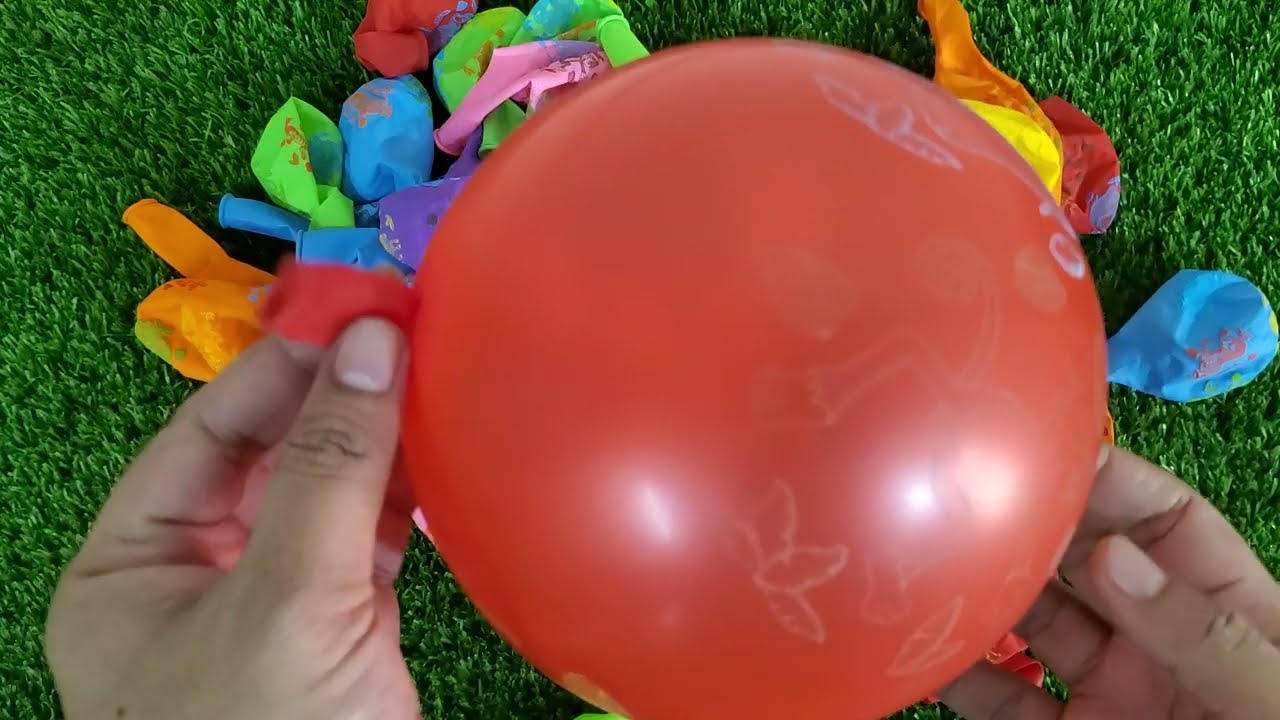 Satisfying Asmr Unboxing Colourful Balloon #unboxing#unitedstates#canada #funny #balloon