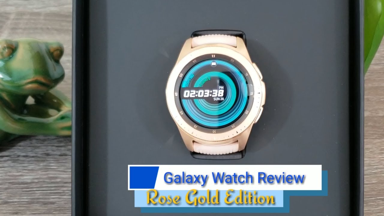 Samsung Galaxy Watch 42mm Rose Gold Unboxing *Best Color Ever*
