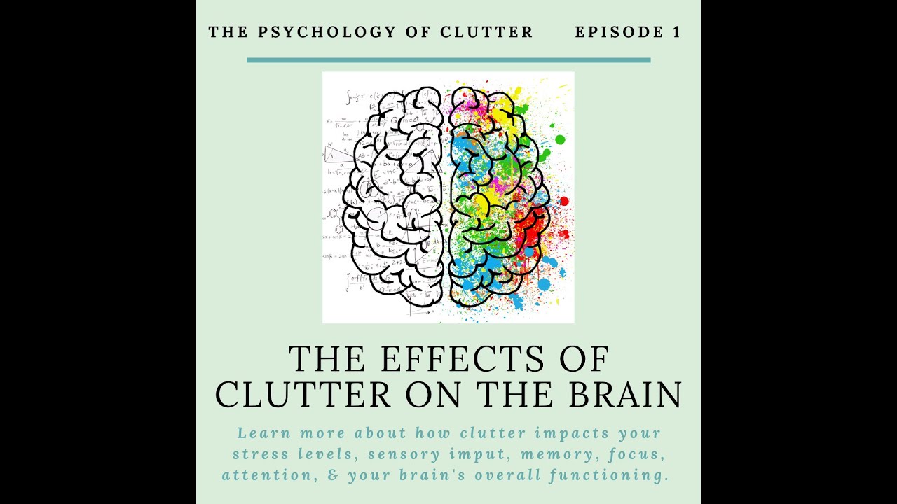 Episode 1: Psychology of Clutter Masterclass, Effects of Clutter on the Brain