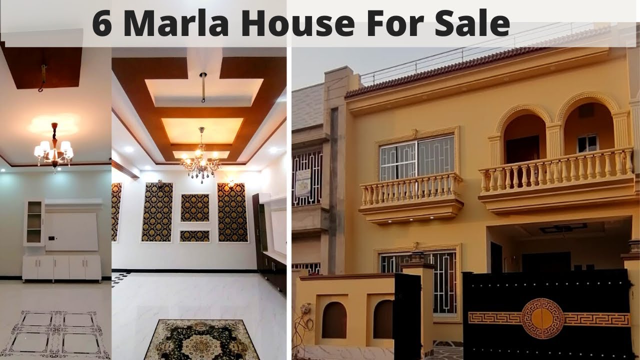 6 Marla House For Sale in Park View City Lahore, 6 Marla House Design in Lahore Pakistan