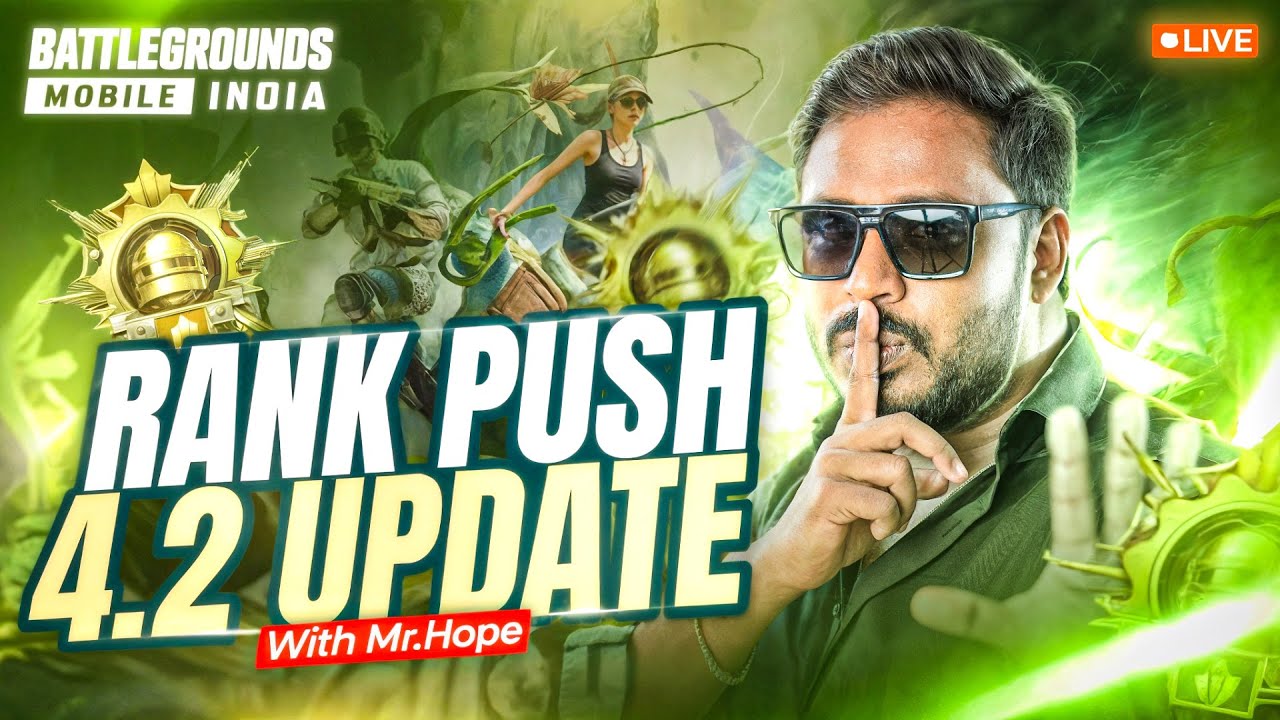 🔴RANK PUSH STARTS | TEAMCODE 🔥| BGMI | GIVEAWAY🔥 (HINDI & TAMIL)#mrhopegaming