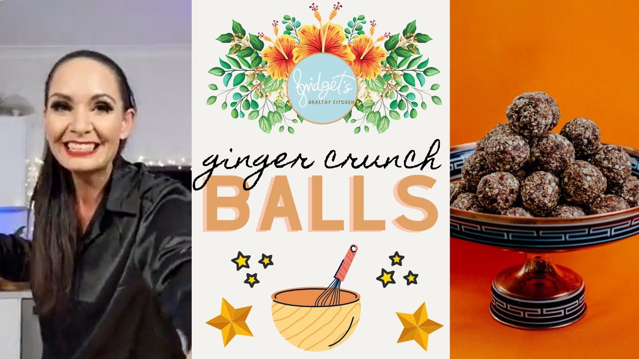 How To Make Ginger Crunch Balls