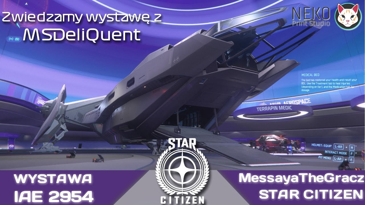 Star Citizen - Wystawa IAE 2954 - Dzień 9. Anvil Areospace