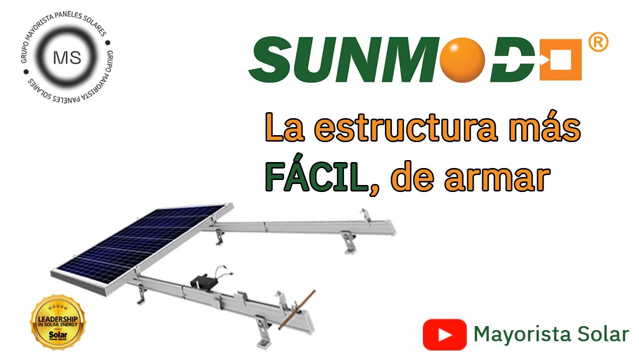 Armado de una Estructura Sunmodo