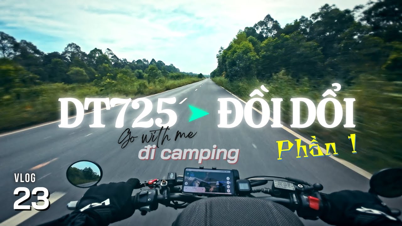 Phần 1 | Xuất phát đi Đồi Dổi bằng cung đường DT725 | Đập thủy điện Trị An, Đèo Con Ó | CB300R