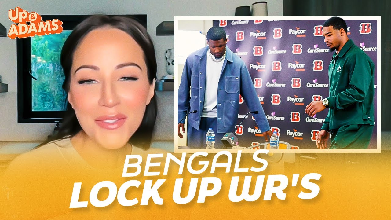 Kay Adams Reacts to Bengals Signing Both Ja'Marr Chase and Tee Higgins to MASSIVE Extensions!