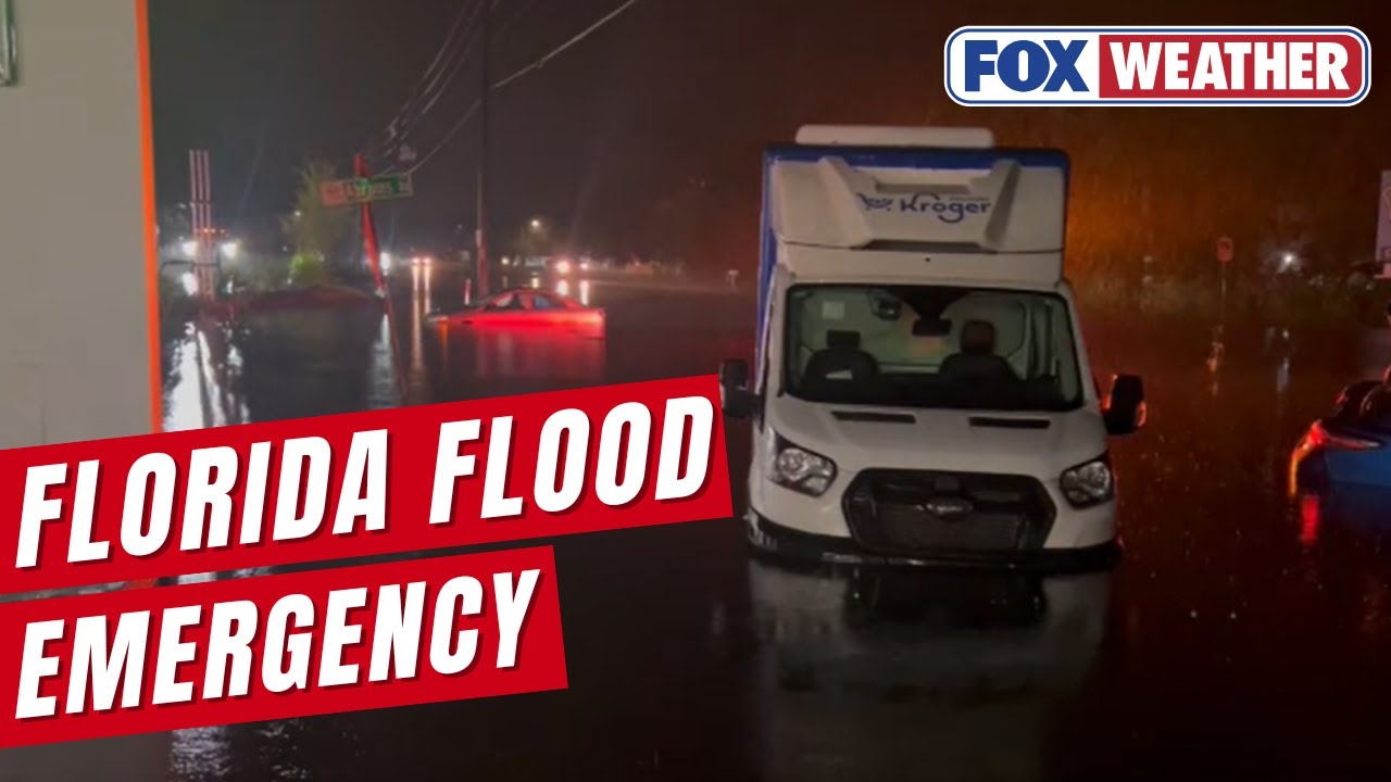 Powerful Storms Trigger Florida Flash Flood Emergency
