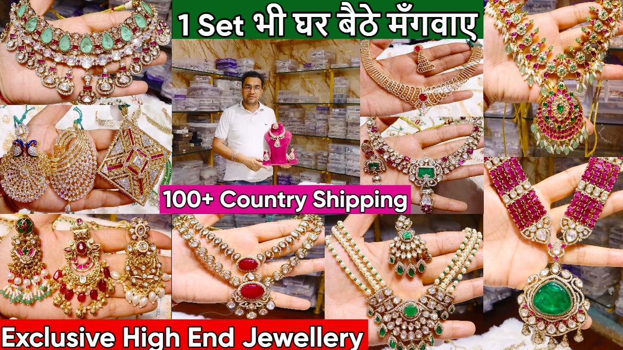 Exclusive Indo Western AD Moissanite & Traditional Indian Bridal Heritage Jewellery Collection 2026
