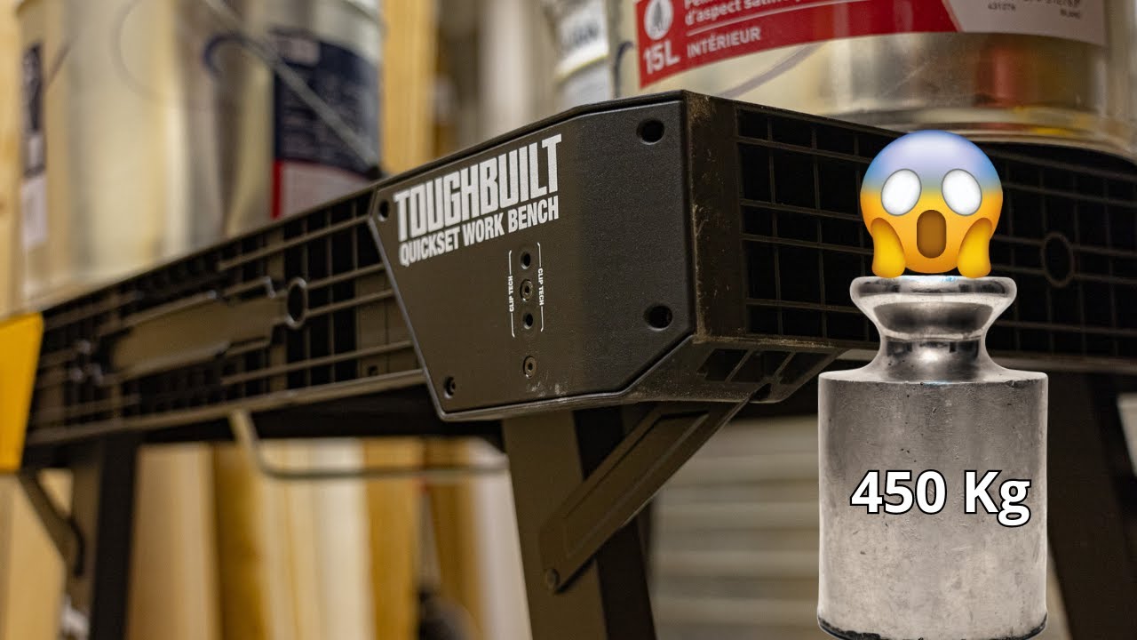 ETABLI TOUGHBUILT QUICKSET WORK BENCH ! - La pause caf&eacute; de BichonTV