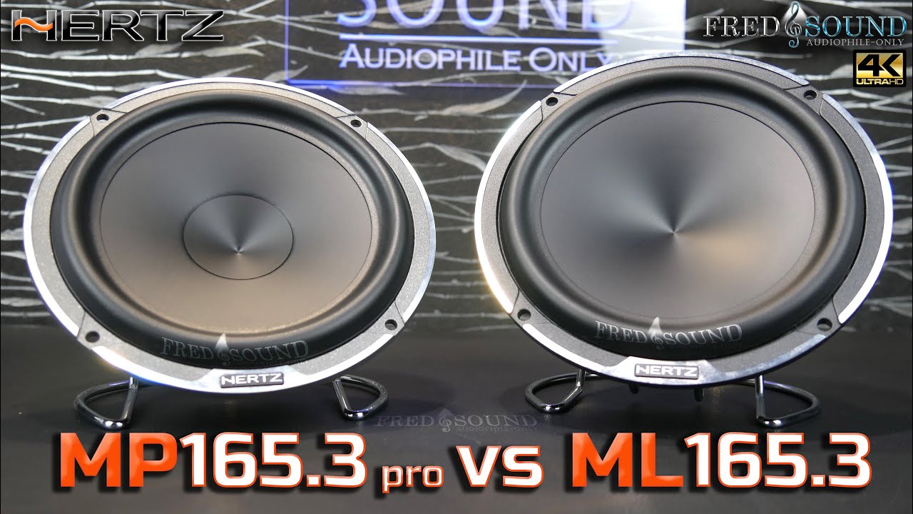 Hertz ML165.3 vs MP165.3 pro 4K (FNS)