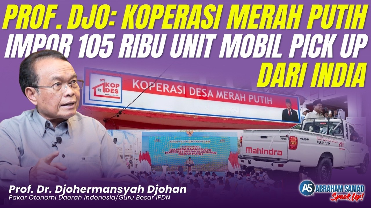 1200 Mobil dari India Sudah Tiba Untuk Koperasi Merah Putih | #SPEAKUP