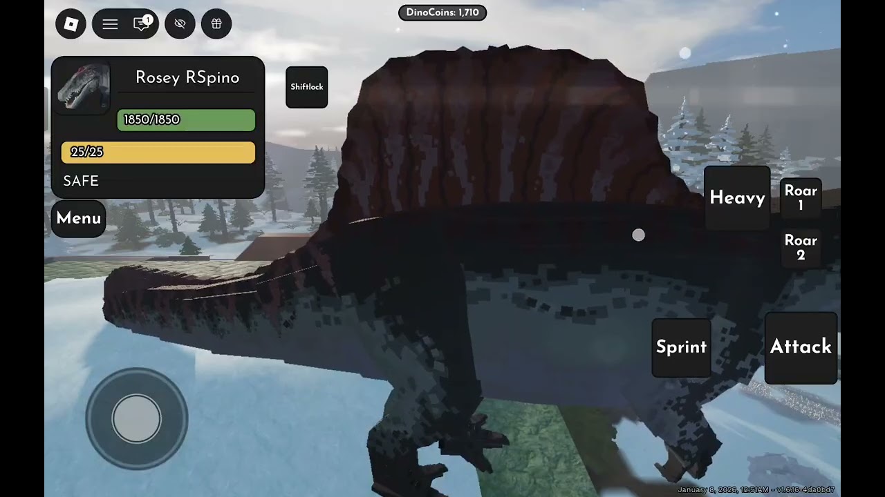 Playing jurrasic blocky pt1