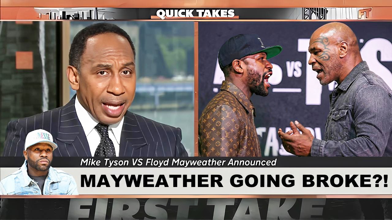 “HE’S GONE BANKRUPT!” Stephen A. Smith EXPOSES Why Mayweather is RETURNING at 49yrs Old