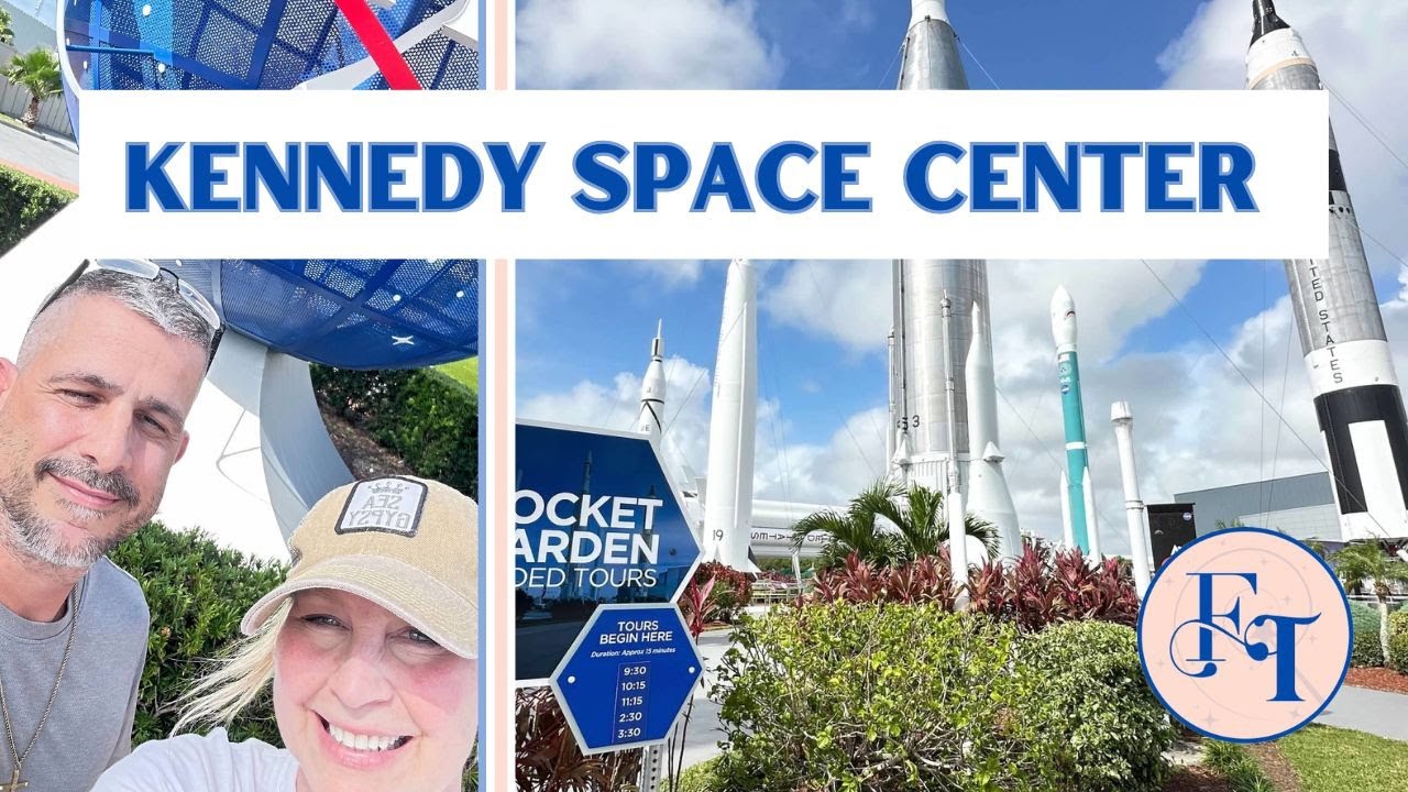 Kennedy Space Center Tour- Visitor Complex and Bus Tour. Cape Canaveral, Florida.