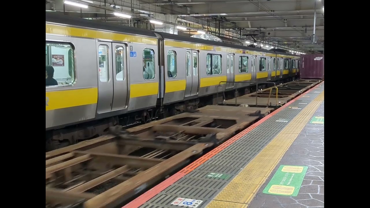 2024年9/16日　EF210  113号機　千葉貨物発隅田川貨物駅　千葉駅を通過