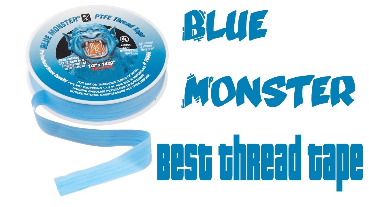 Blue Monster PTFE Pipe Thread Sealant Tape