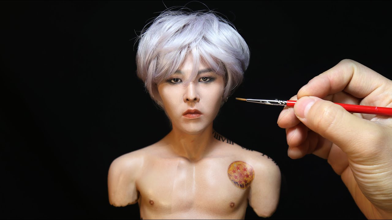 사실적인 지드래곤 피규어를 만드는 과정 / Making Bigbang: G-dragon
